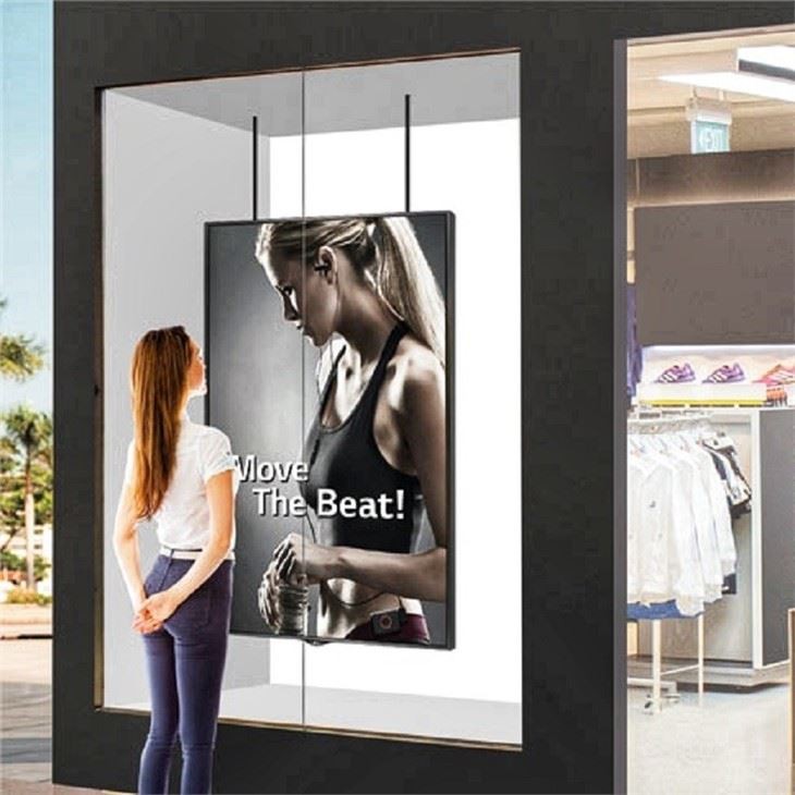 2500 Nits Digital Window Display