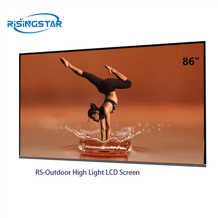 Outdoor LCD Display Screen 86inch