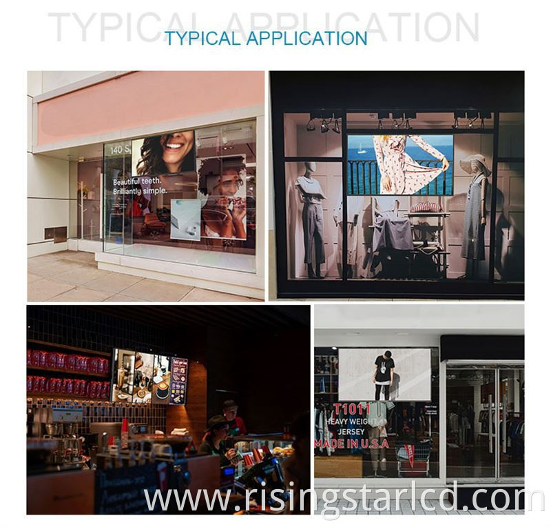 facing windows display