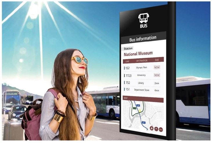 55 inch IP 56 Bright Outdoor Displays