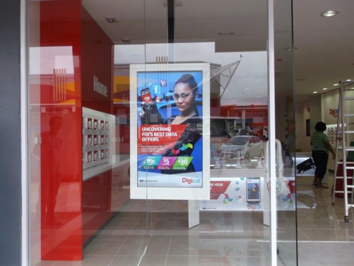 Semi-outdoor Suspended Advertising Player