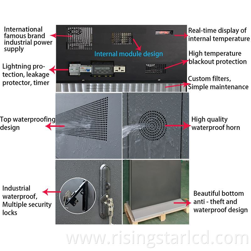 lcd advertising monitor