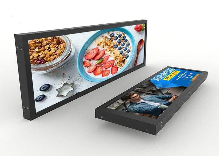 Stretched 47 Inch LCD Display For Train Station